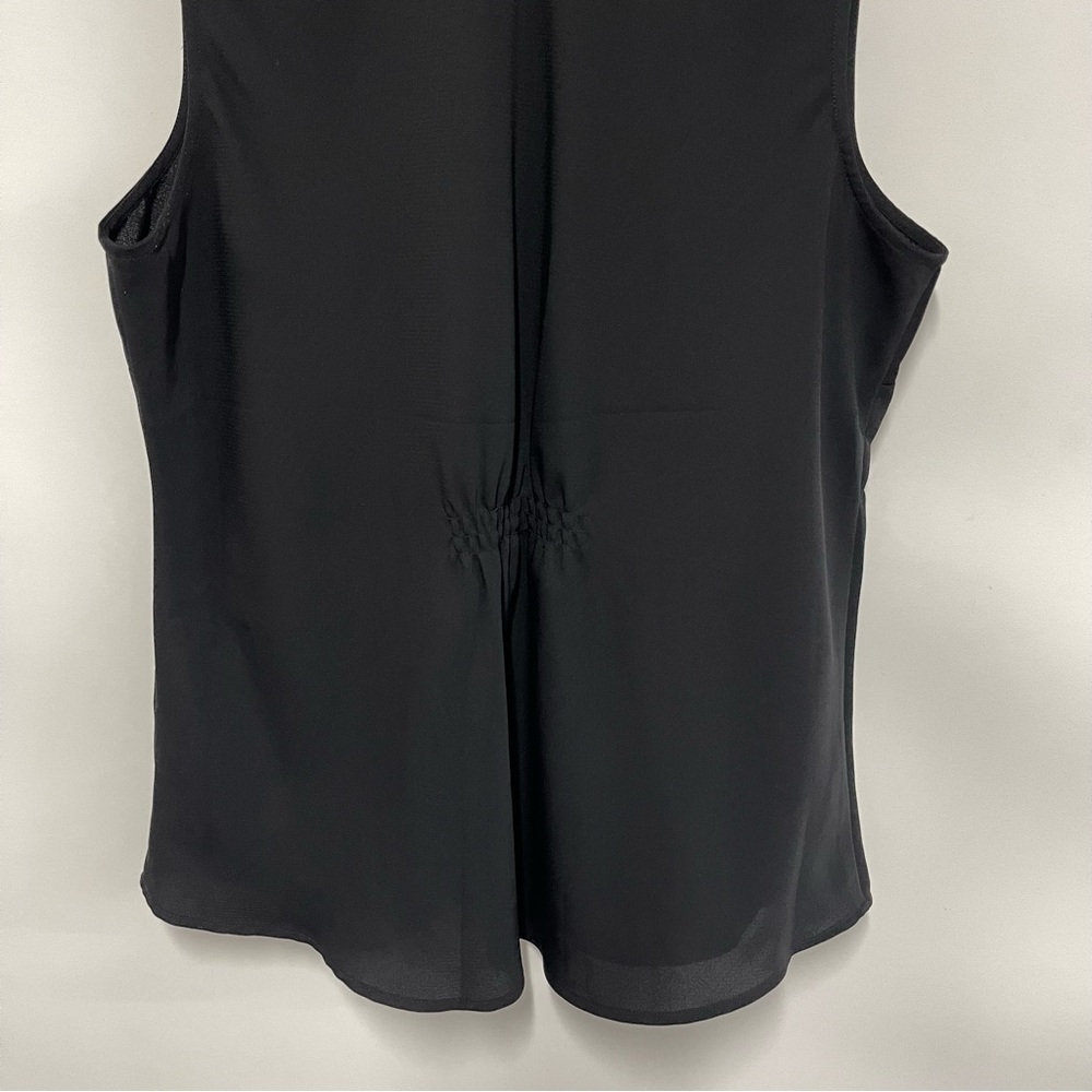 NIC + ZOE Black Day to Night Sleeveless Blouse - XL - Picture 10 of 13